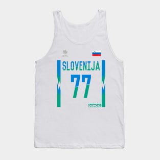 Luka Doncic 2023 Slovenija World Cup Tank Top